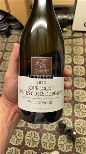 Burgundi Beaunen Ylämaat Domaine Parigot Vieilles Vignes 2023