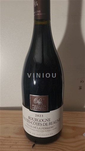 Burgundy Hautes-Côtes de Beaune Domaine Parigot Clos de la Perrière 2023