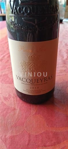 Údolí Rhôny Vacqueyras Pierre Blanche 2015