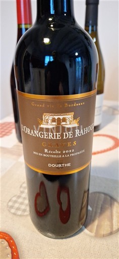 Bordeaux Graves L'Orangerie de Rahoul 2022