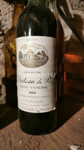 Bordeaux Saint-Estèphe Château Pez 1982