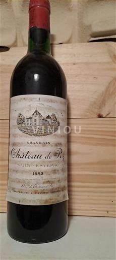 Bordeaux Saint-Estèphe Château Pez 1982