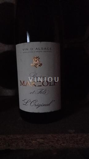 Wines Blanc sec L'Original Lucien Marzolf et Fils 2018 France Alsace Vin de France