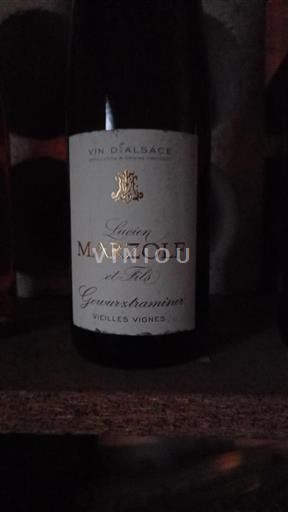 Alsace Unspecified Lucien Marzolf et Fils Gewurztraminer Vieilles Vignes 2019