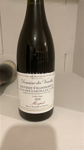 Bourgogne Premier Cru Domaine S Varoilles Monopole 2018