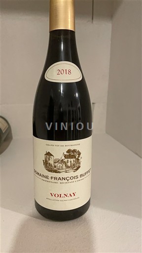 Burgundy Volnay Domaine François Buffet 2018