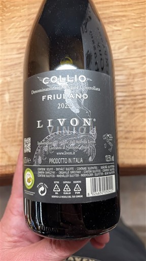 Friuli Venezia Giulia Non specificato Livon 2022