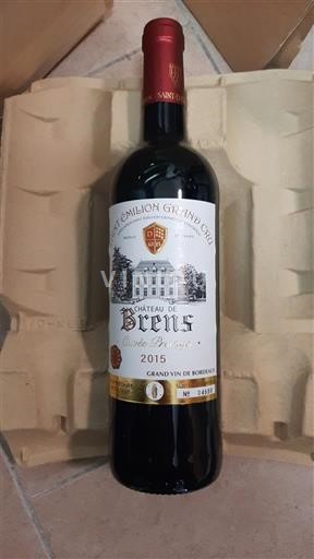 Bordéus Saint-Émilion Grand Cru Grand Cru Château Brens 2015