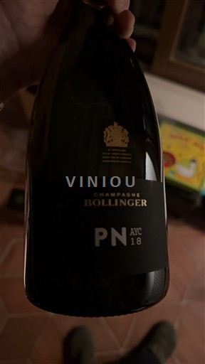 Peneča vina Blanc brut PN AYC 18 Bollinger 2018 Francija Šampanja Šampanjec AOC