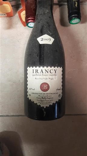 Burgundija Irancy Bailly Lapierre Pinot Noir Vieilles Vignes 2009