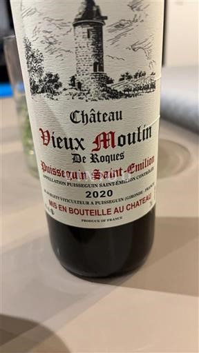 Burdeos Puisseguin-saint-émilion Château Vieux Moulin de Roques 2020
