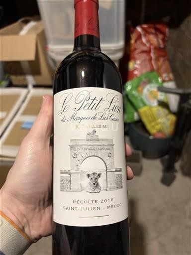 Burdeos Saint-Julien Le Petit Lion du Marquis de Las Cases 2016
