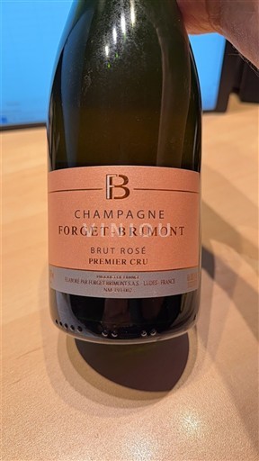Peneča vina Rosé brut Brut Rosé Premier Cru Forget-Brimont Non millésimé Francija Šampanja Šampanjec AOC Premier Cru