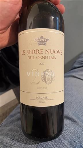 Toscana Bolgheri Ornellaia Le Serre Nuove dell'Ornellaia 2017