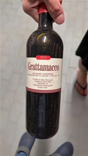 Toscana Non specificato Grattamacco 2015