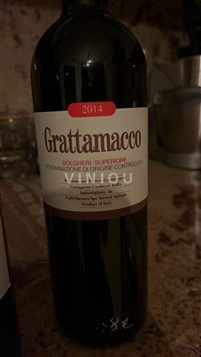 Toskana Nespecificirano Grattamacco 2014