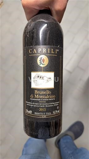 Toscana Brunello di Montalcino. Caprili 2015