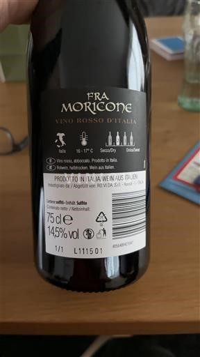 Abruzzo Määrittelemätön Fra Moricone Ei vuosikertaa