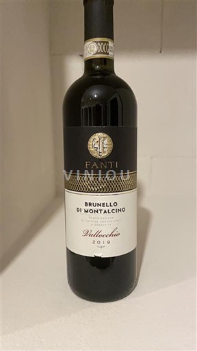 Toscana Brunello di Montalcino. Fanti Vallocchio 2019