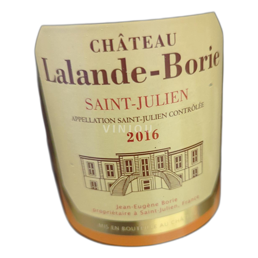 Bordeaux Saint-Julien Lalande-Borie 2016