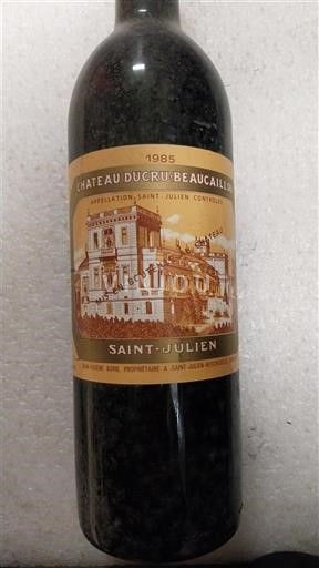 Bordeaux Saint-Julien Château Cru-Beaucaillou 1985
