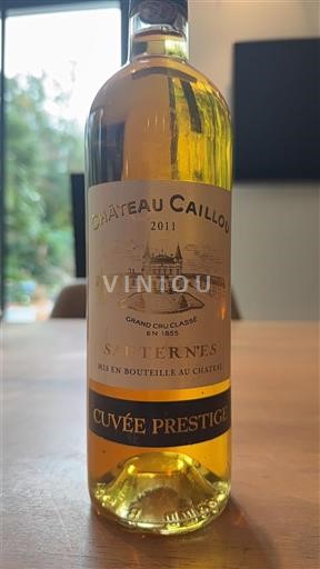 Bordeaux Sauternes Grand Cru Château Caillou Prestige 2011
