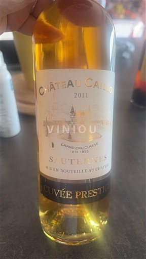 Bordeaux Sauternes Grand Cru Château Caillou Prestige 2011