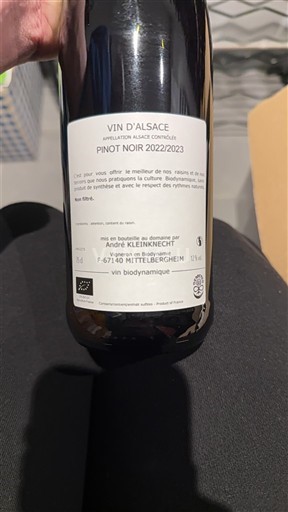 Alsace Château André Kleinknecht 2022