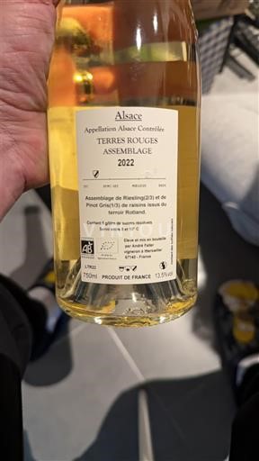 Ельзас André Faller Terres Rouges 2022