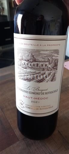 Bordeaux Haut-Médoc Domaine Domaines Edmond de Rothschild Le Bouquet 2021