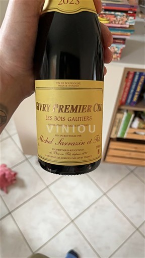 Borgonha Givry Premier Cru Michel Sarrazin et Fils Les Bois Gauthiers 2023