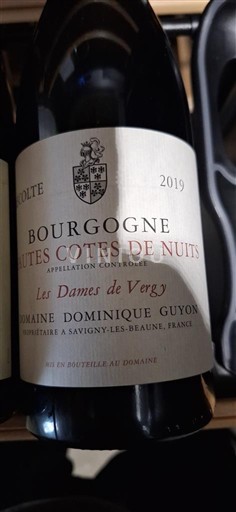 Burgundi Määrittelemätön Domaine Dominique Guyon Les Dames de Vergy 2019