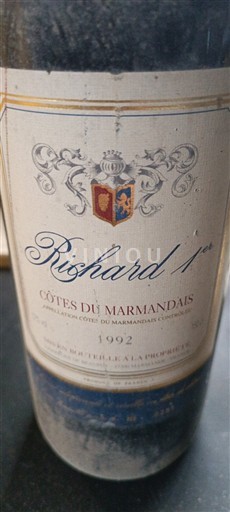 Südwestfrankreich Côtes-du-Marmandais Richard 1er 1992