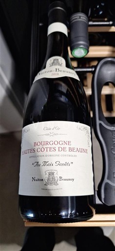 Bourgogne Không được chỉ định Nuiton-Beaunoy Au Meix Genêts 2018
