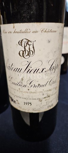 Burdeos Saint-Émilion Gran Cru Château Vieux Sarpe 1975