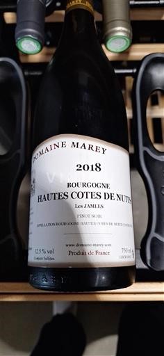 Burgundi Määrittelemätön Domaine Marey Les Jamées 2018