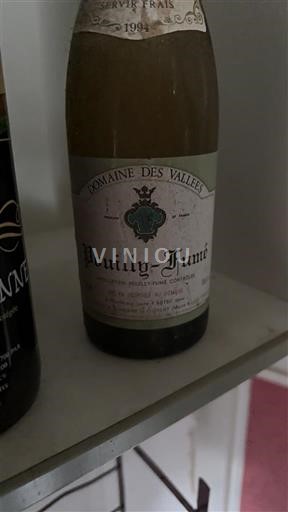 Údolí Loiry Pouilly-fumé Domaine S Vallées 1994