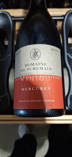 Burgundy Mercurey Domaine Suremain 2017
