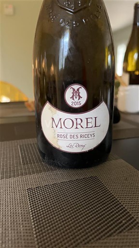 Wines Rosé sec Les Riceys Morel 2015 France Champagne Rosé des Riceys AOC