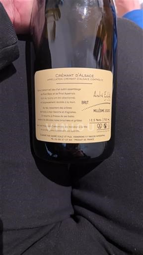 Alsace Crémant d'Alsace André Ecklé et Fils 2020