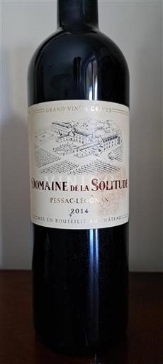 Bordeaux Pessac-Léognan Domaine La Solitude 2014