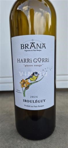 Zuidwest-Frankrijk Irouléguy Brana Harri Gorri 2024