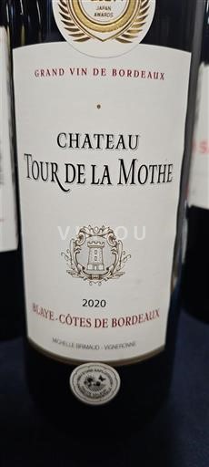 Burdeos Blaye-Côtes de Burdeos Château Tour de la Mothe 2020