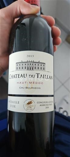 Bordeaux Haut-Médoc Cru Bourgeois Château Taillan 2015