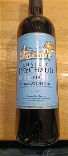 Бордо Бордо Суперіор Château Peychaud 2019