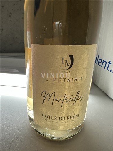 Valle del Rodano Côtes-du-Rhône L. Métairie Montreilles 2024