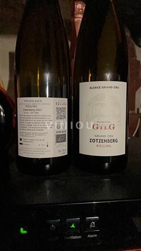 Alsace Không được chỉ định Grand Cru Domaine Gilg 2023