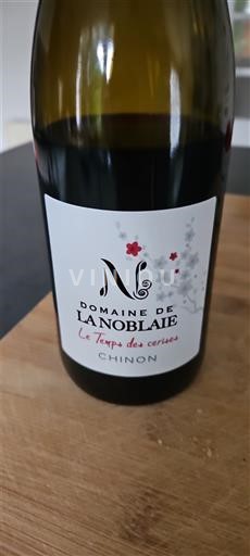 Vallée de la Loire Chinon Domaine La Noblaie Le Temps des cerises Non Millésimé