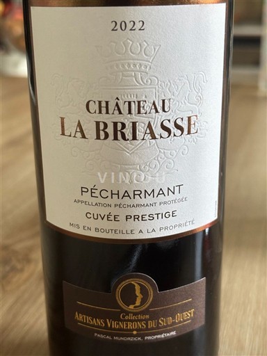 Sydvestfrankrig Pécharmant Château La Briasse Prestige 2022
