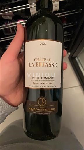 Lounais-Ranska Pécharmant Château La Briasse Prestige 2022